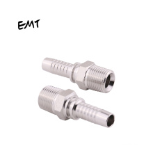 High precision professional Low Cost  npt male  straight hydraulic hose fittings